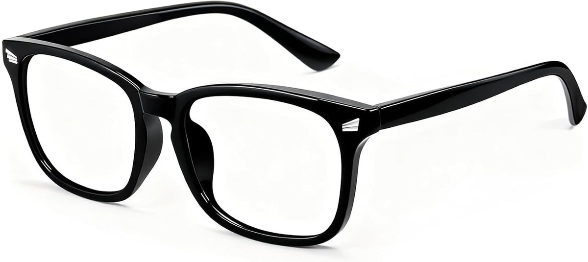 Blue Light Glasses for Women and Men, 99% UV Blocking Square Frame