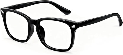 Blue Light Glasses for Women and Men, 99% UV Blocking Square Frame